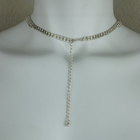 Rhinestone Necklace - Picture 3 of 5